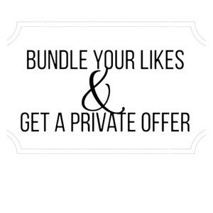 Bundle & Save! I’ll send you my best offer!!